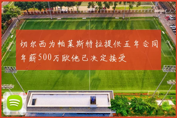 切尔西为帕莱斯特拉提供五年合同年薪500万欧他已决定接受